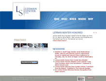Tablet Screenshot of lermansenter.com